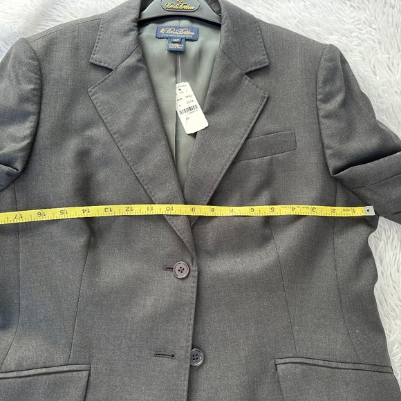 Womens Black Corporate Collection Blazer (Size: 12P)  - Brooks Brothers - Picture 4 of 6